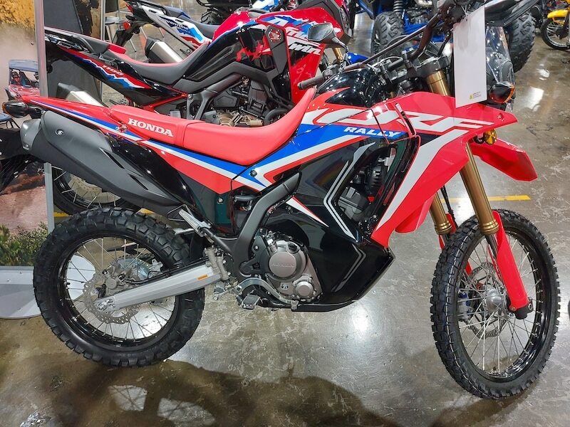 2024 Honda CRF300L Rally at dealer